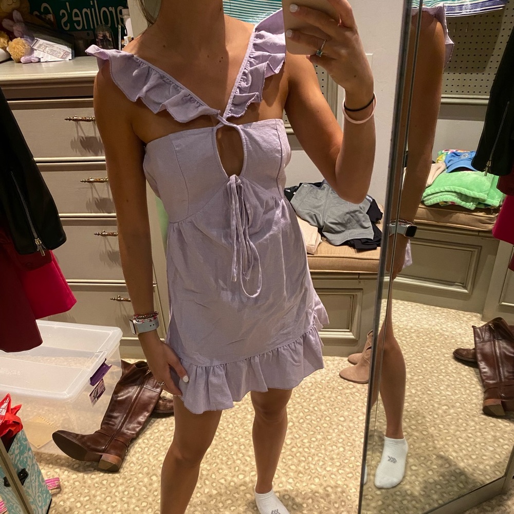 Boohoo Lavender Dress